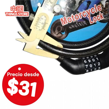Candado de bicicleta