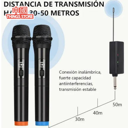 Micrófonos inalámbricos