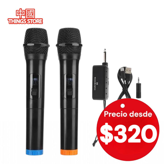 Micrófonos inalámbricos