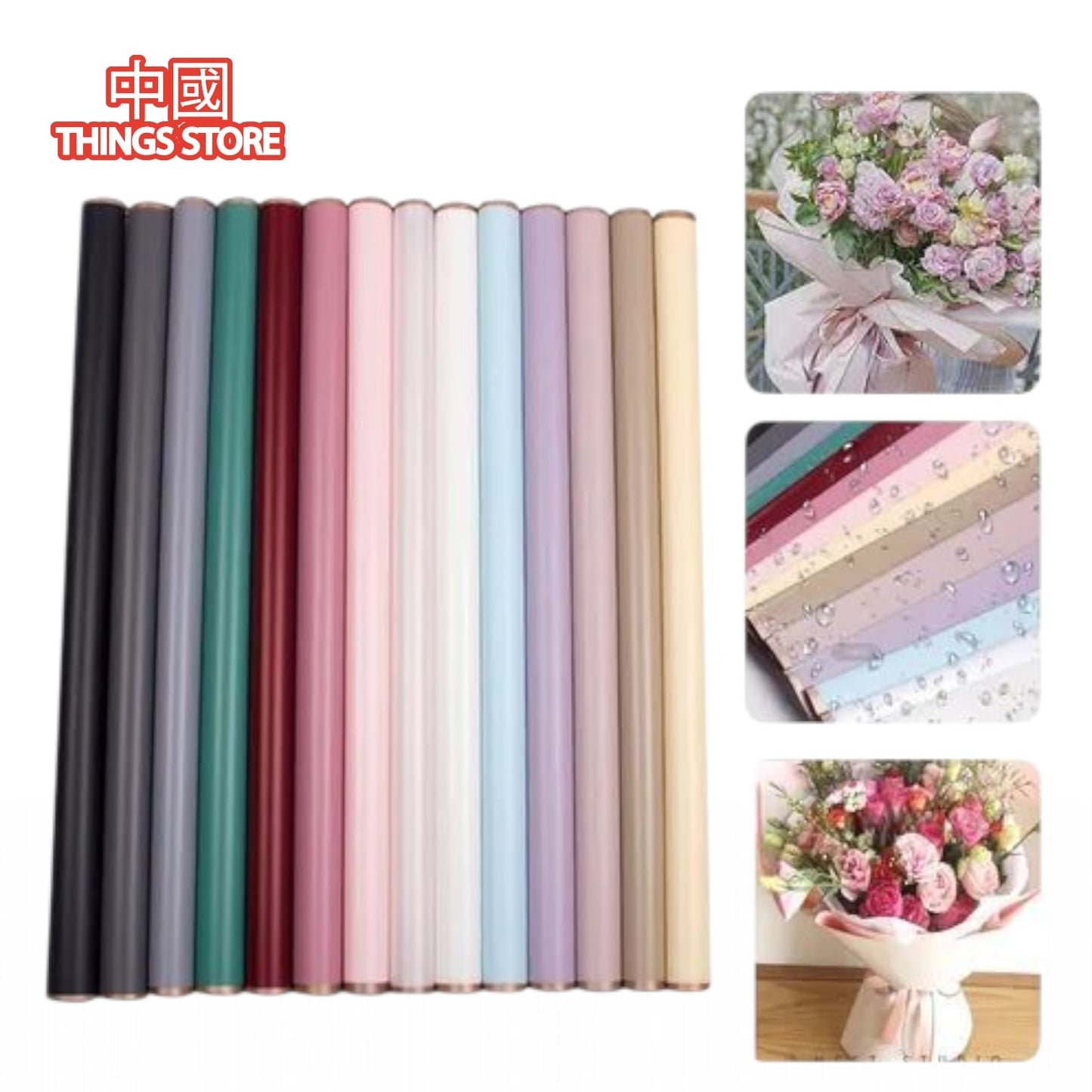 Papel coreano para rosas