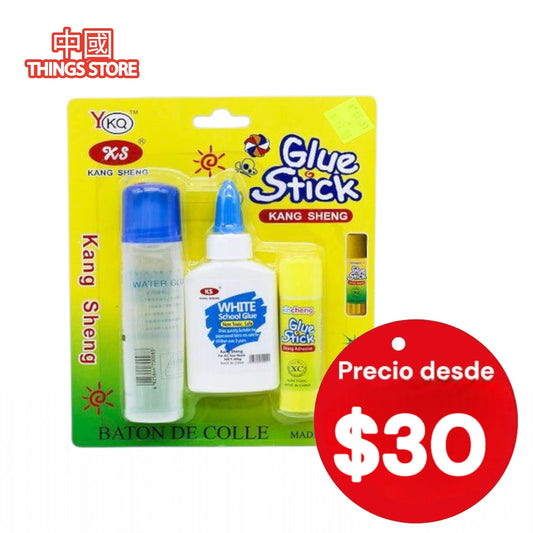 Kit de pegamento escolar