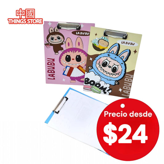 Clip board de personajes