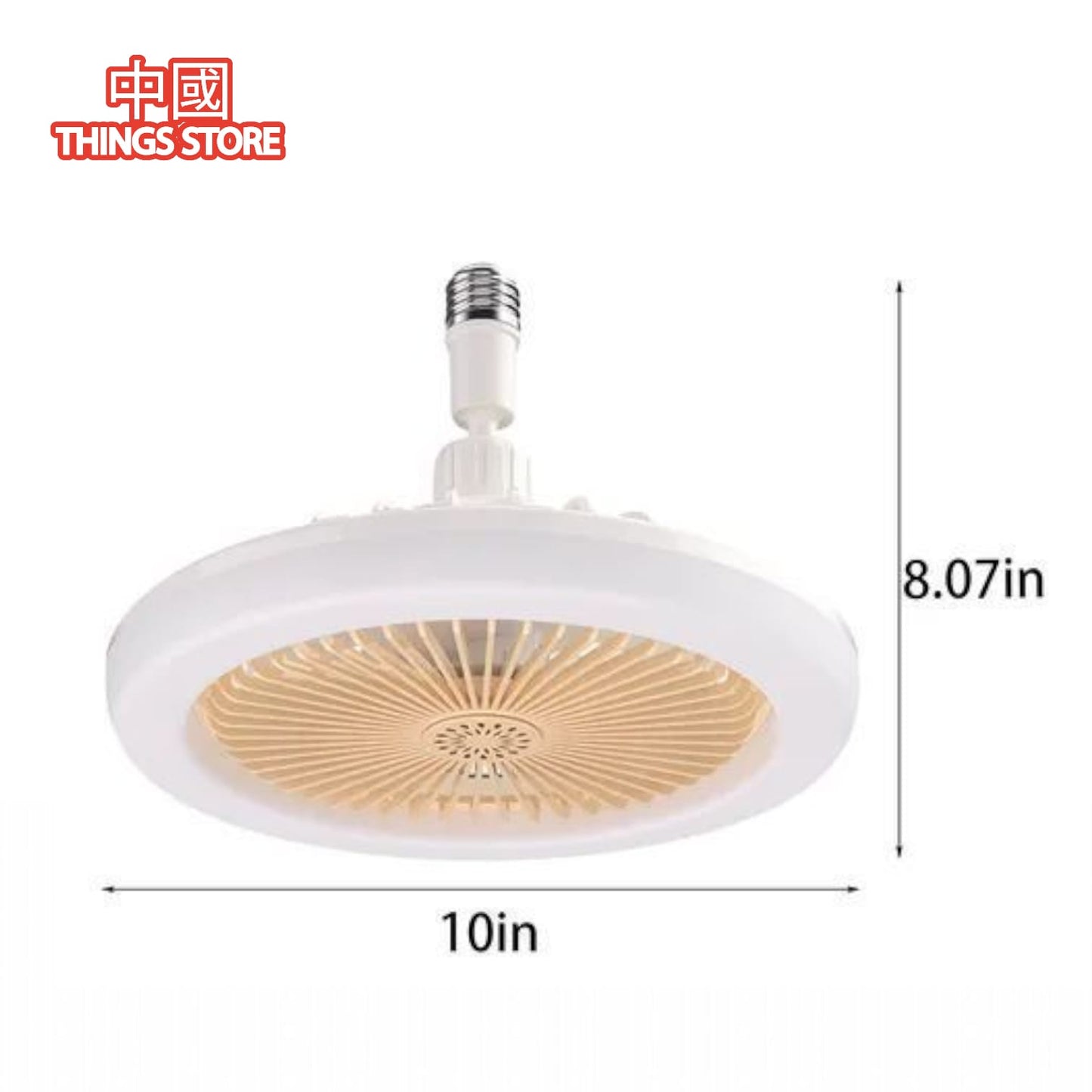 Foco lampara ventilador