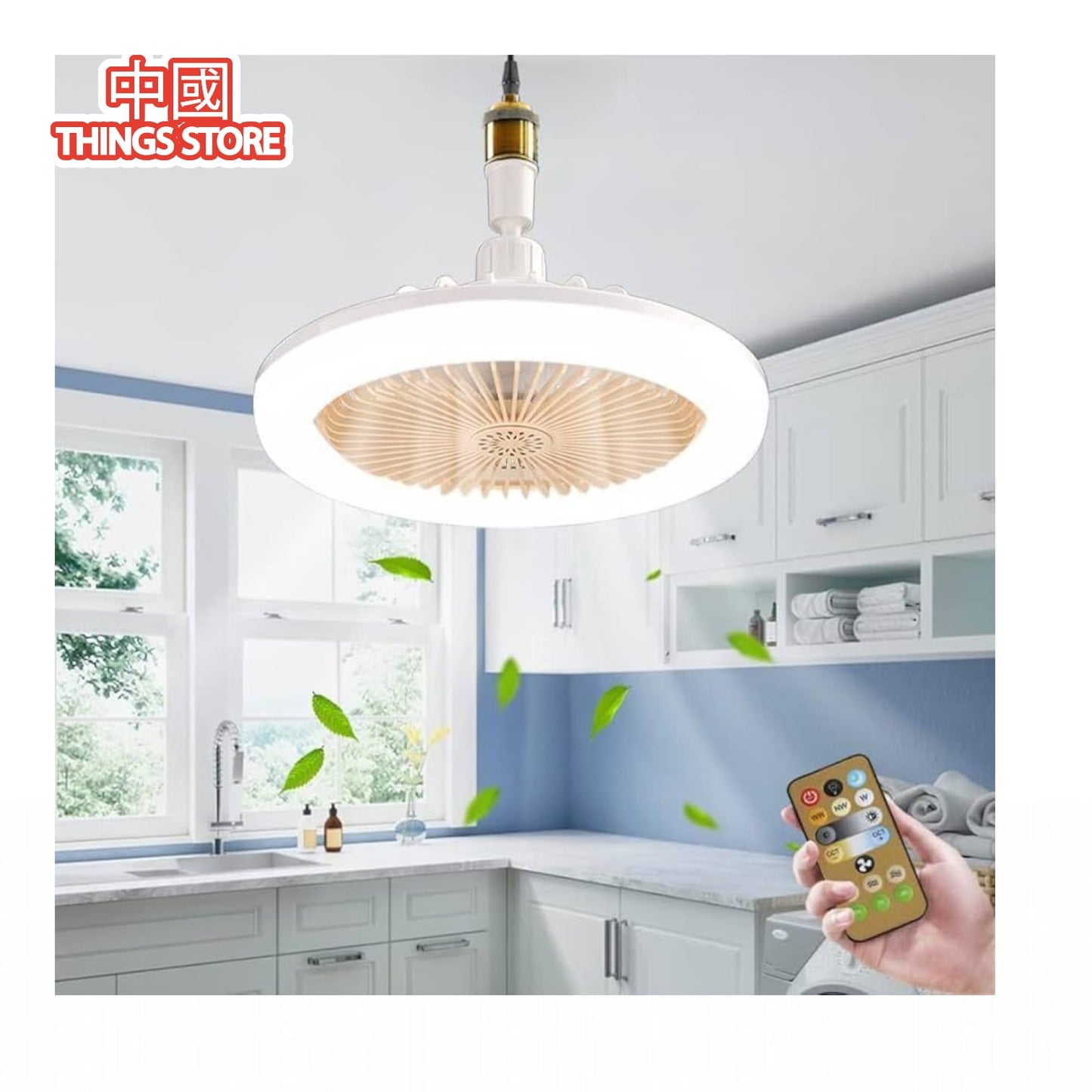 Foco lampara ventilador