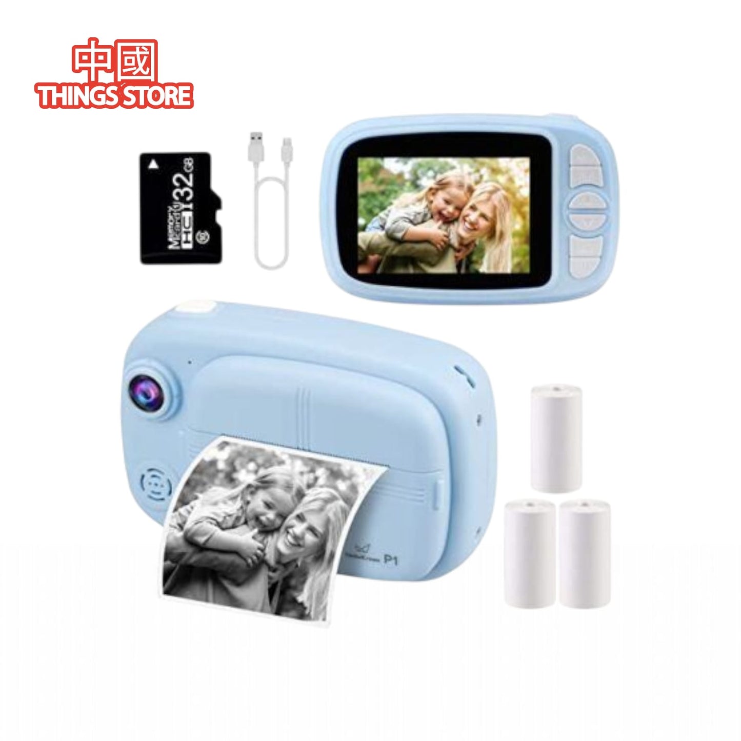 Mini Camara Instantánea con Impresión Térmica y Video
