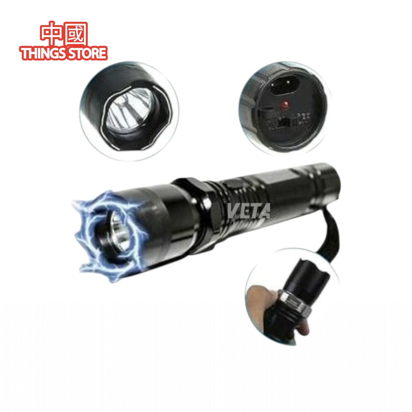 Lampara taser con laser