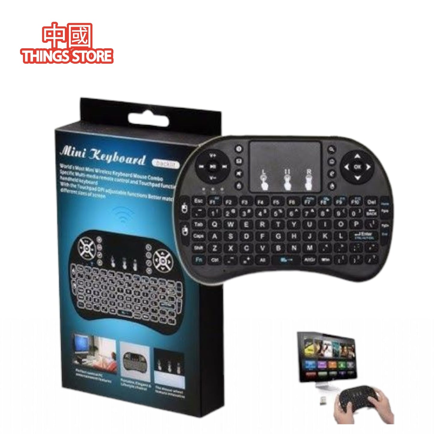 Mini teclado inalambrico touchpad