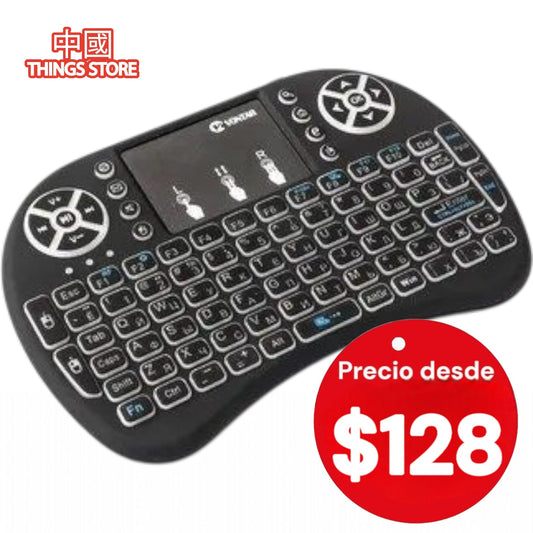 Mini teclado inalambrico touchpad