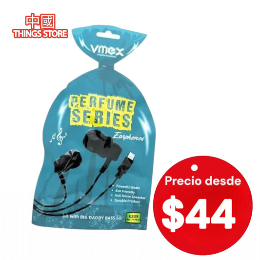 Audífonos de perfume tipo c