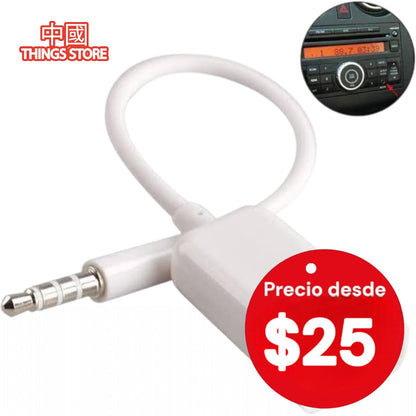 Adaptador de usb a auxiliar