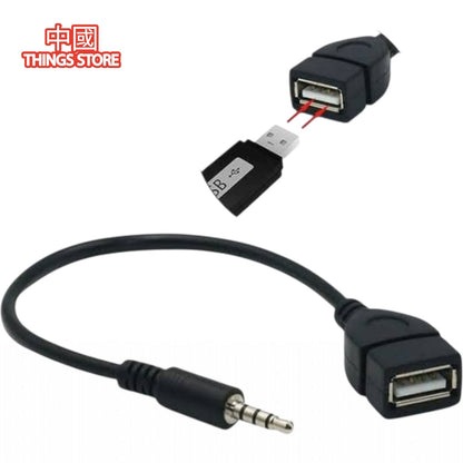 Adaptador de usb a auxiliar