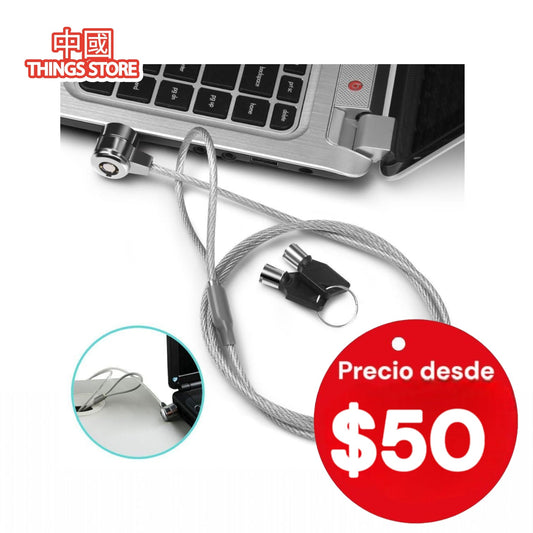 Candado De Seguridad Para Laptop Con Llave