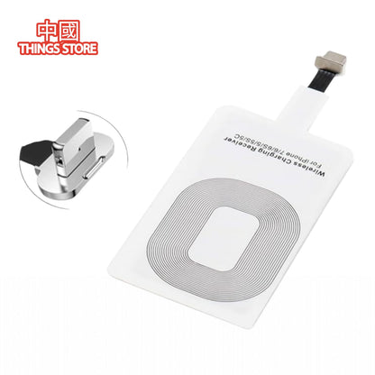 Convertidor a carga inalámbrica para celular