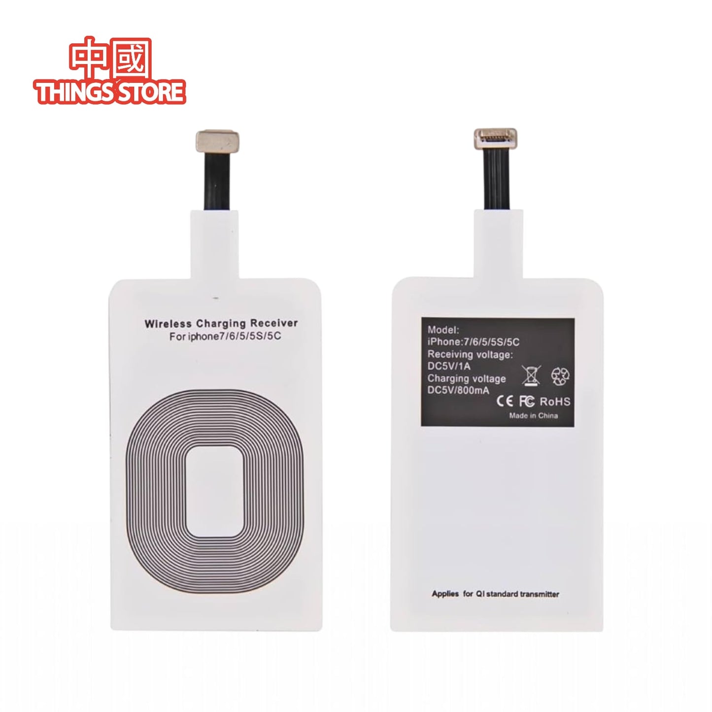 Convertidor a carga inalámbrica para celular