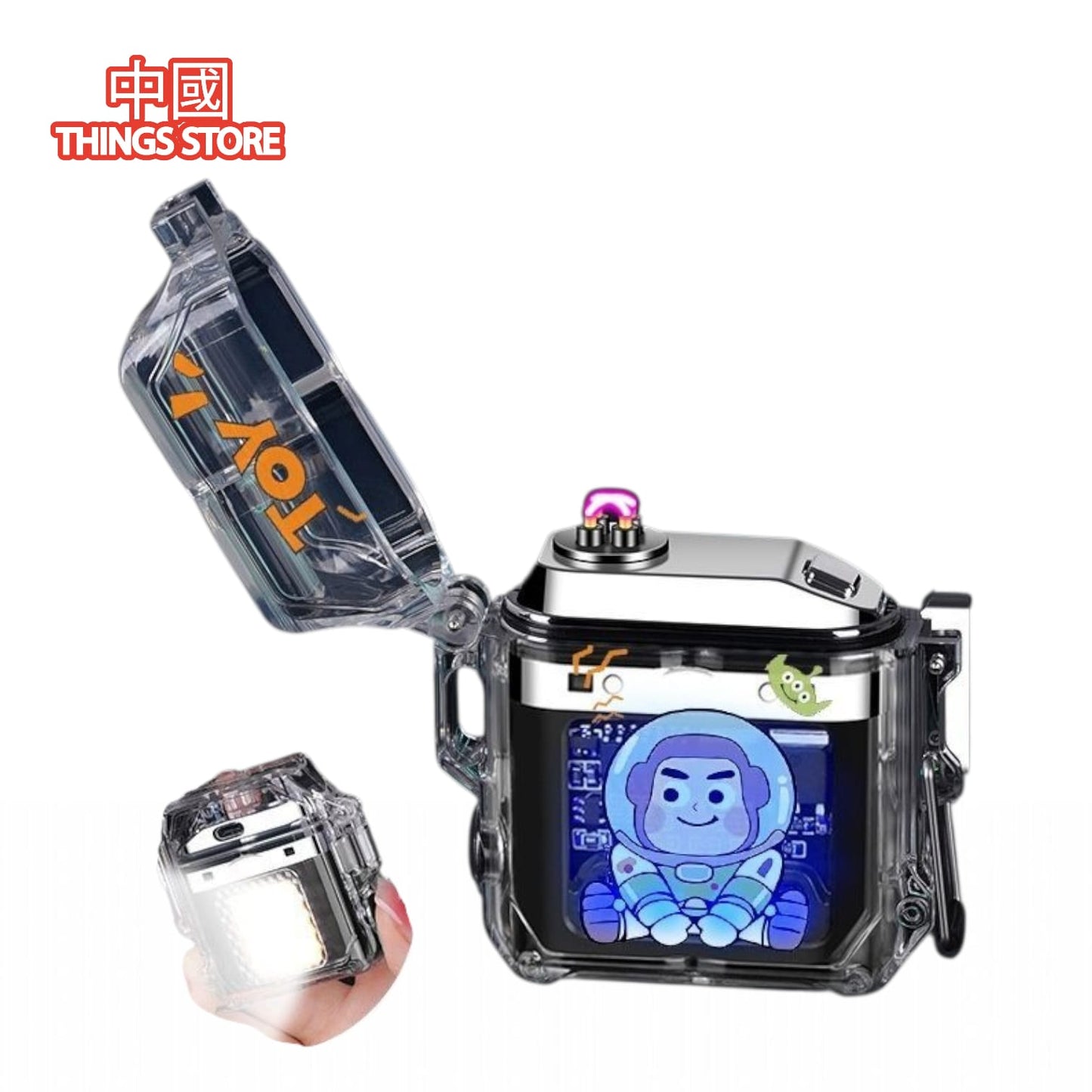 Encendedor de gas de personajes