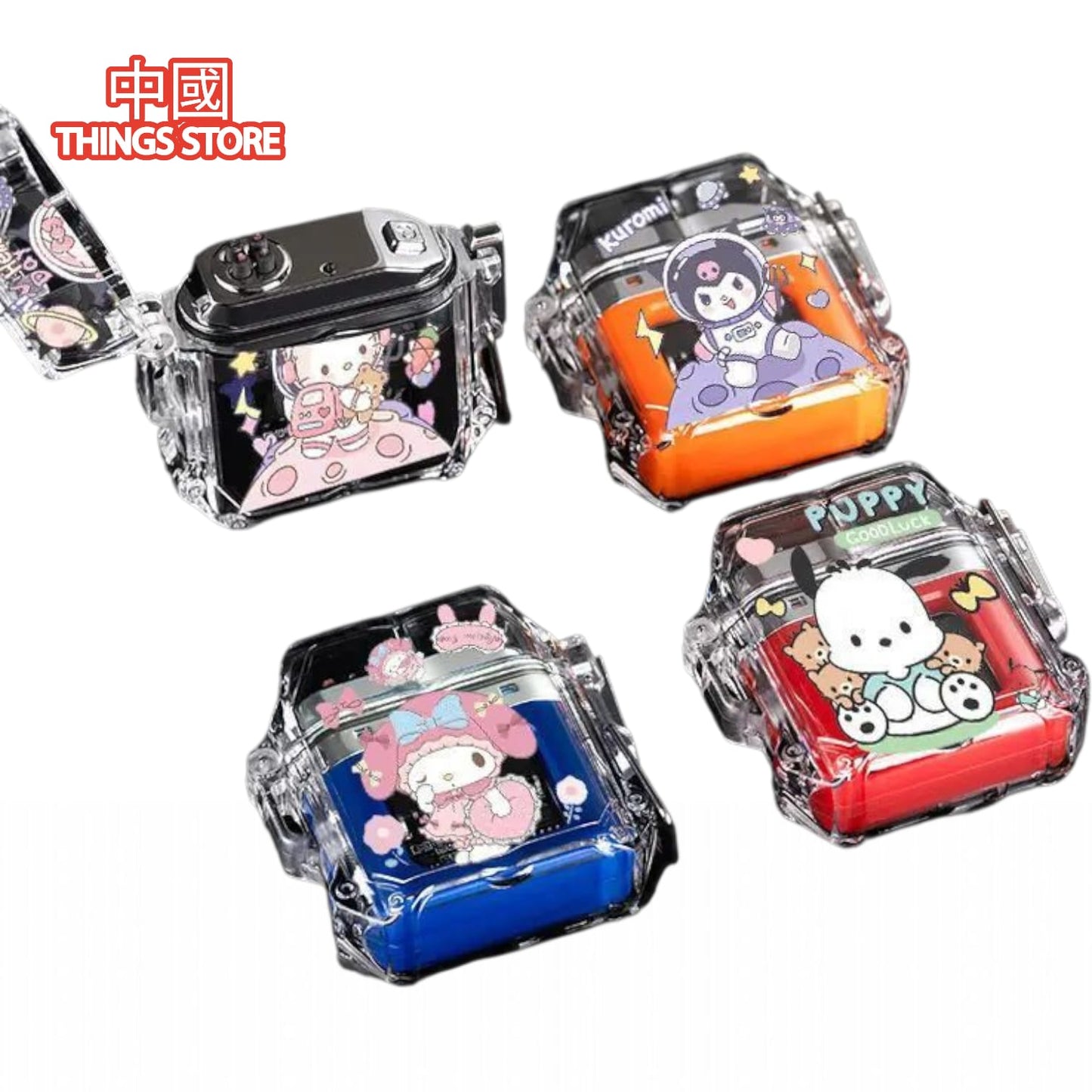 Encendedor de gas de personajes