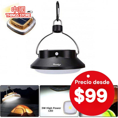 Lampara multiusos solar