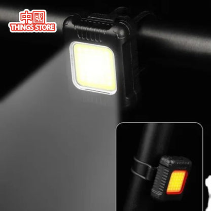 Luces delantera y trasera para bicicleta