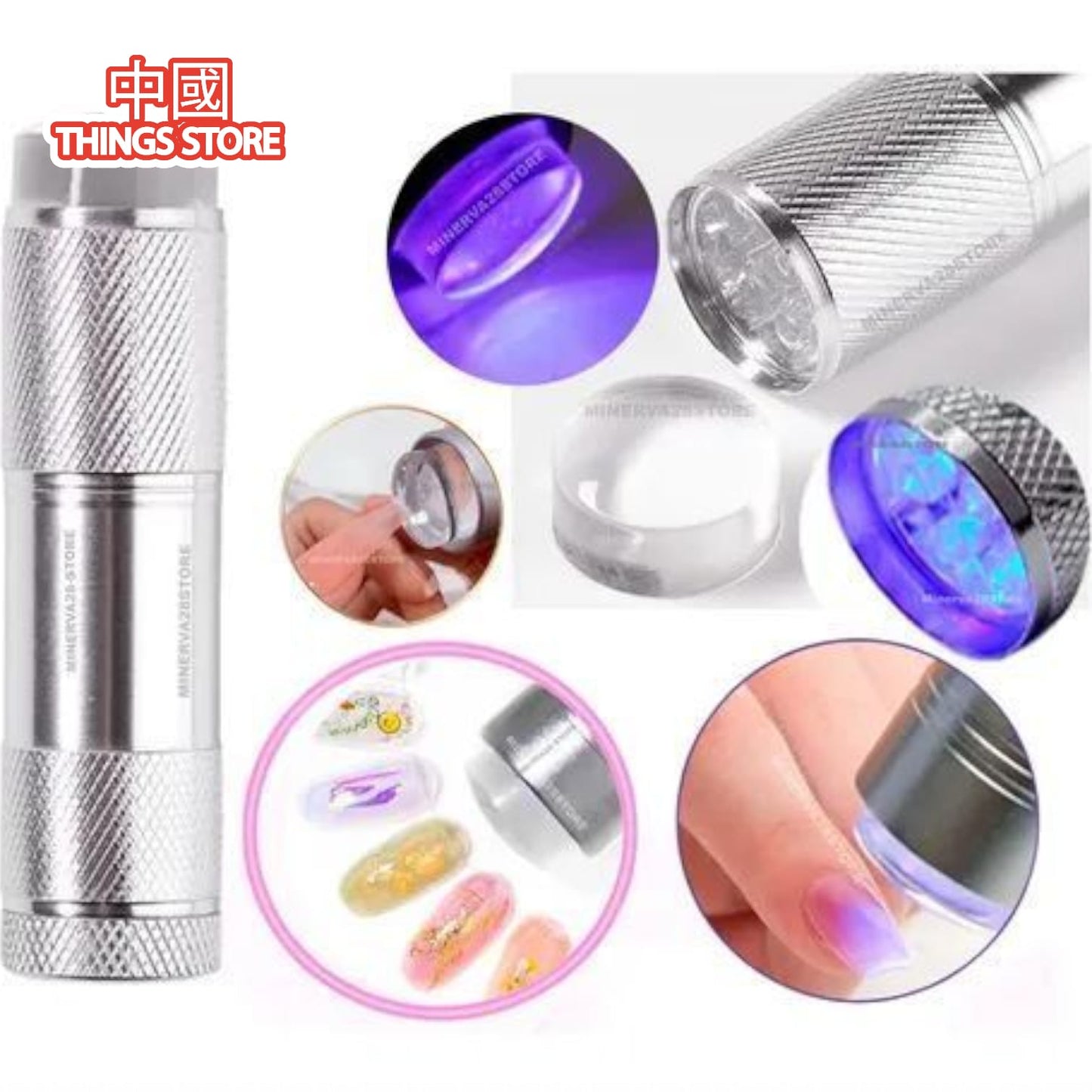 Lampara de luz negra para uñas