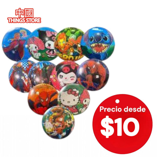 Pelota de personajes