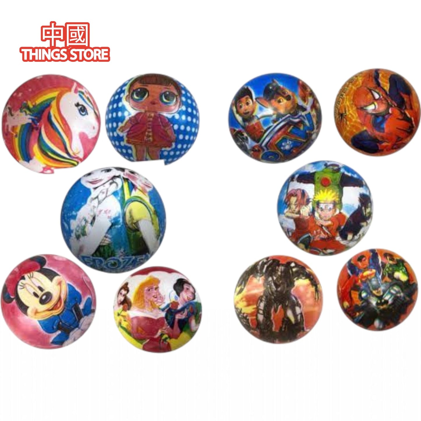 Pelota de personajes