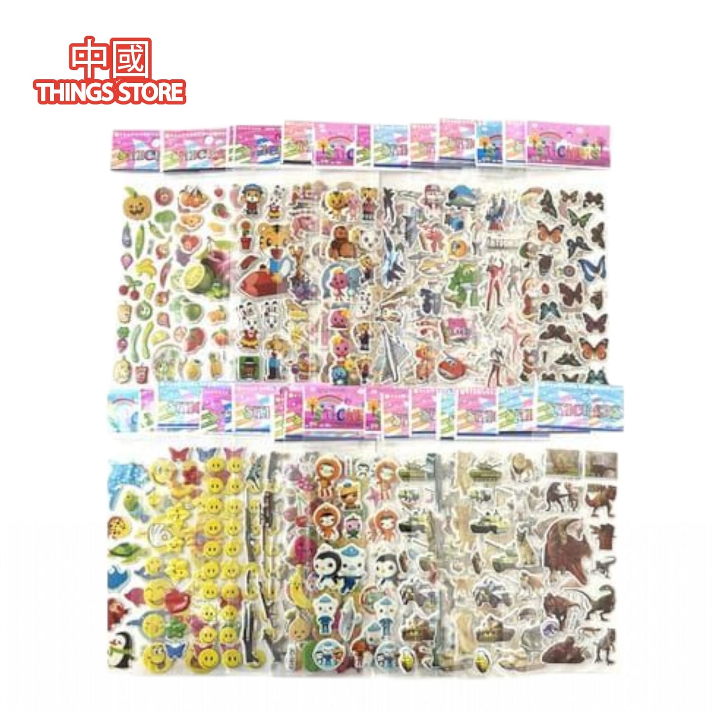 Block de stiker de personajes