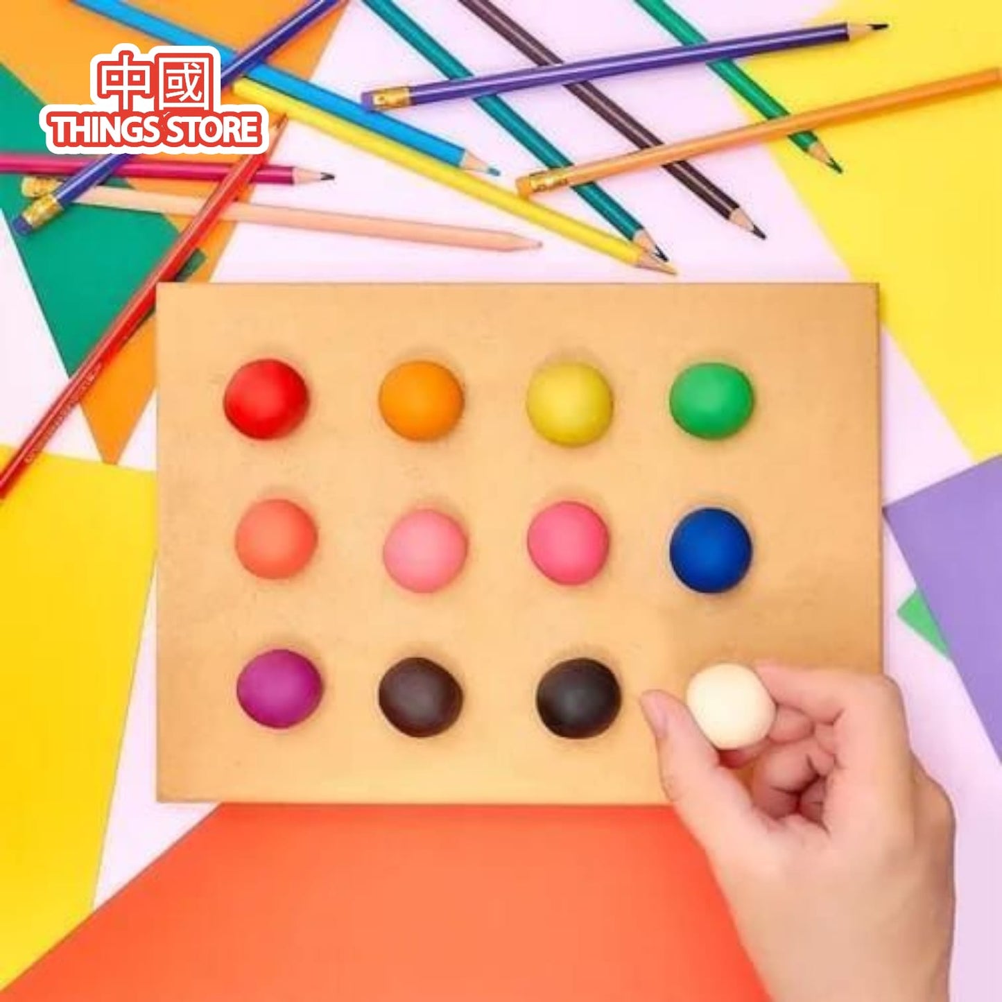 Plastilina de colores