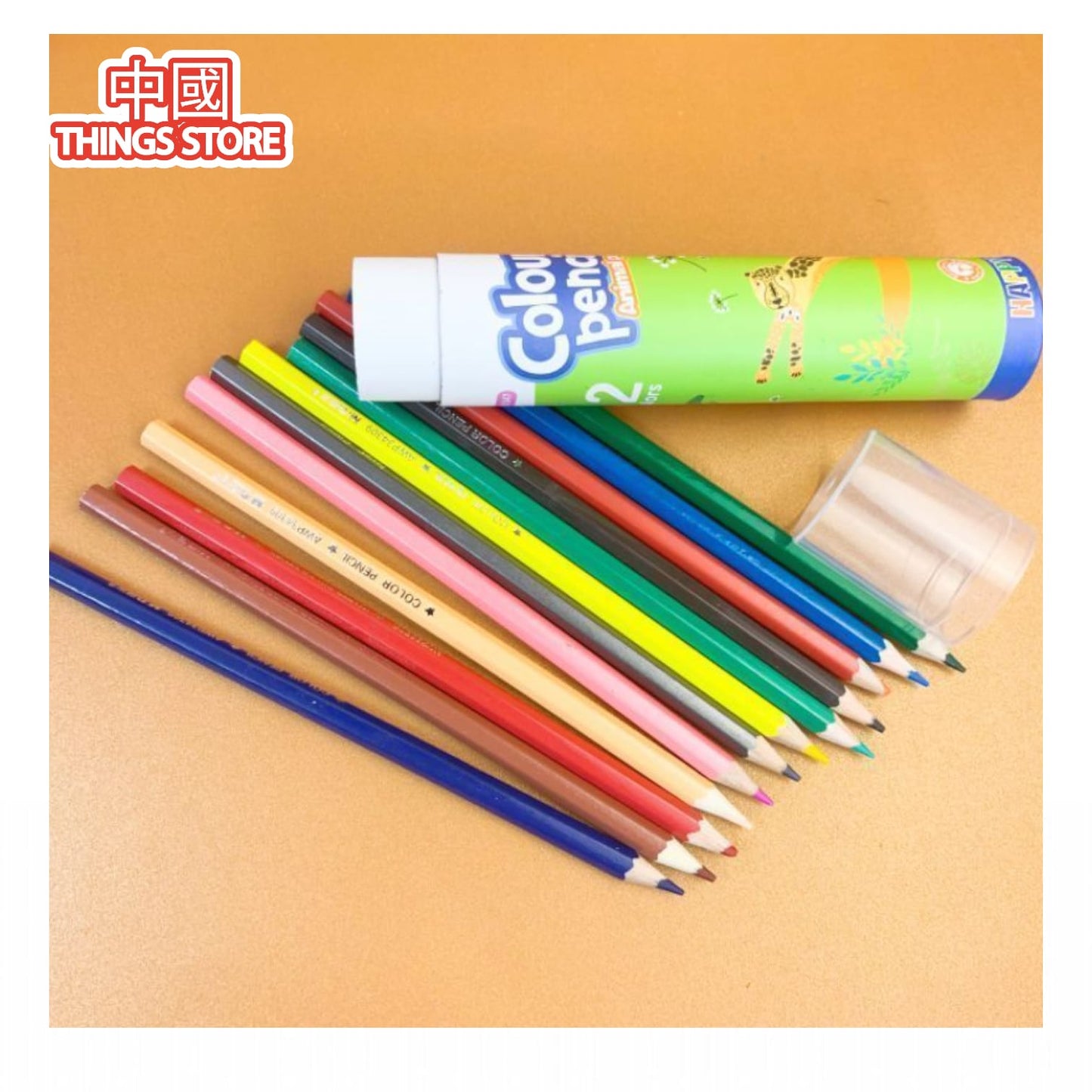 Bote de colores de 24 pz