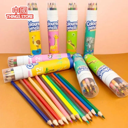 Bote de colores de 24 pz