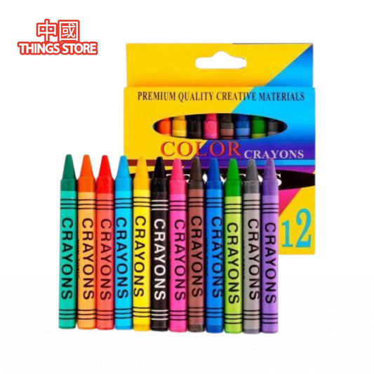Paquete de 12 crayolas