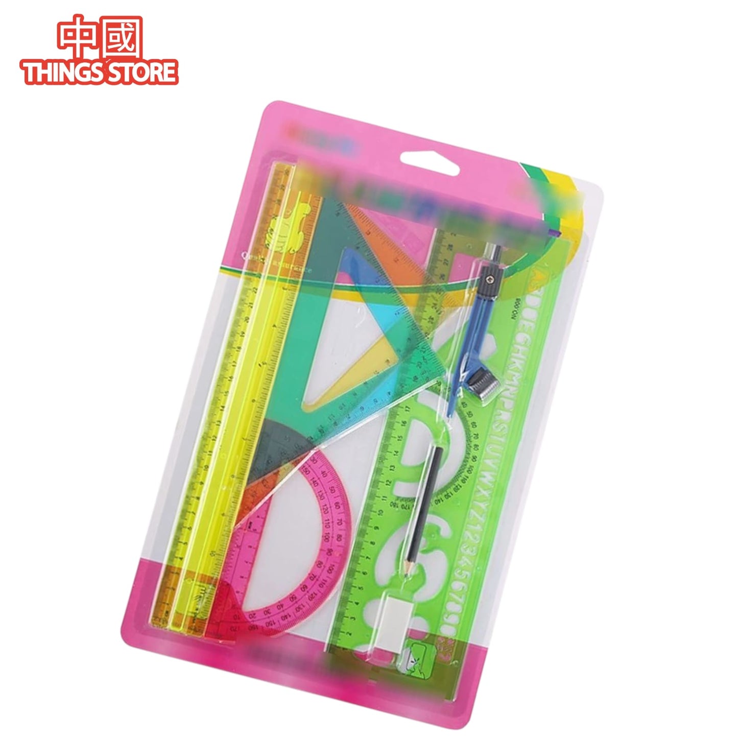 SET ESCOLAR DE 7 PIEZAS