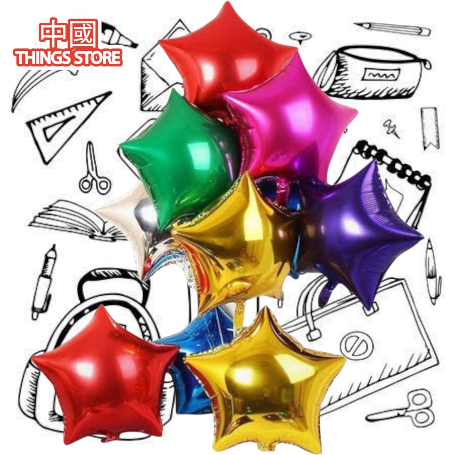 Globo de estrella 50cm