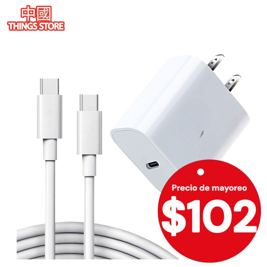 Combo cargador de c a c 30w