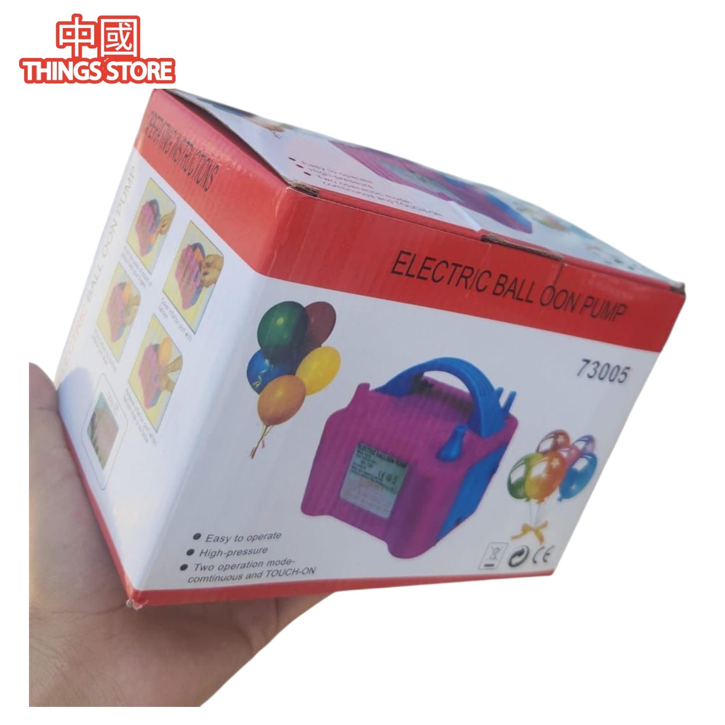 Maquina para inflar globos