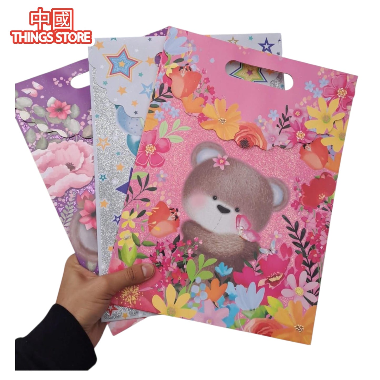 Bolsa de regalo CH, M Y L