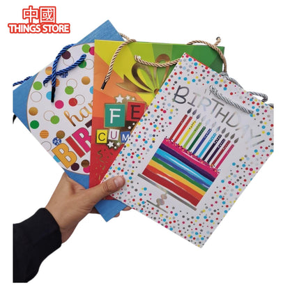 Bolsa de regalo CH, M Y L