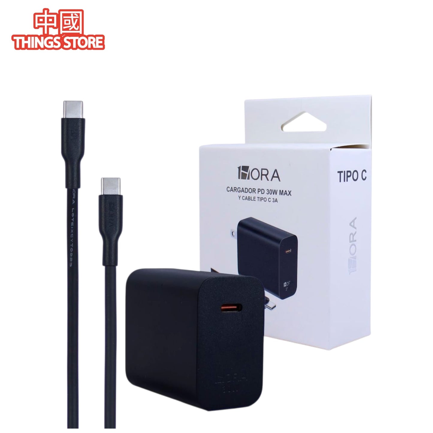 Combo cargador de c a c 20w