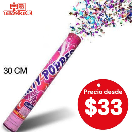 Basuca de confeti 30 cm