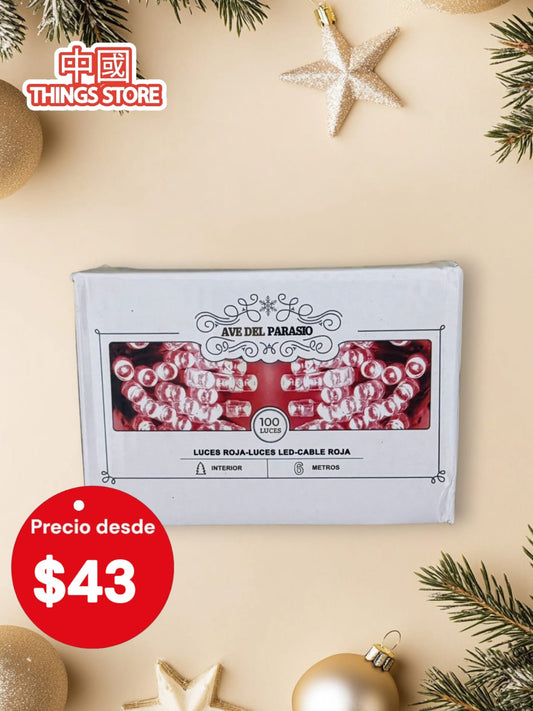SERIE LED 100L ROJA