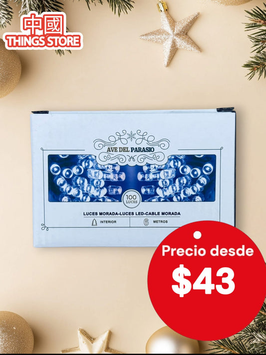 SERIE LED 100L MORADA