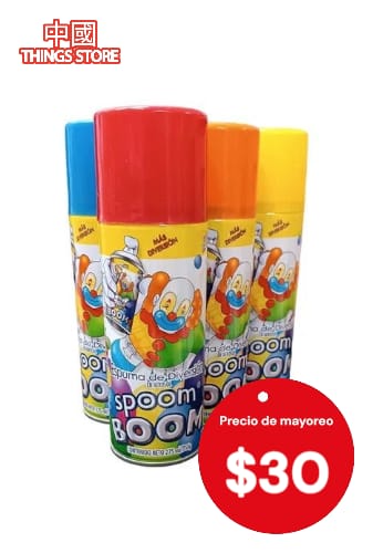espuma para fiestas