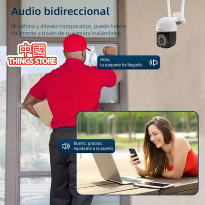 Cámara de seguridad para exterior