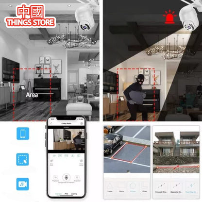 Cámara de seguridad para exterior