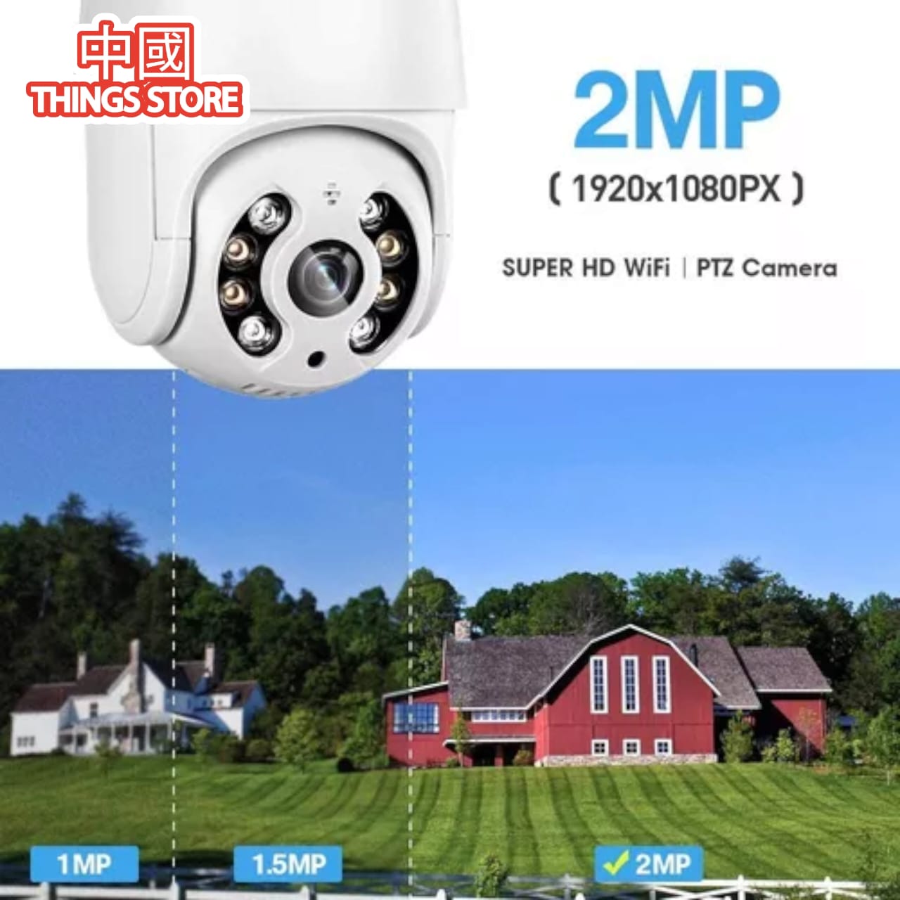 Cámara de seguridad para exterior