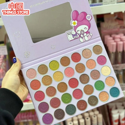 Paleta de sombras My Melody y Cinnamonroll