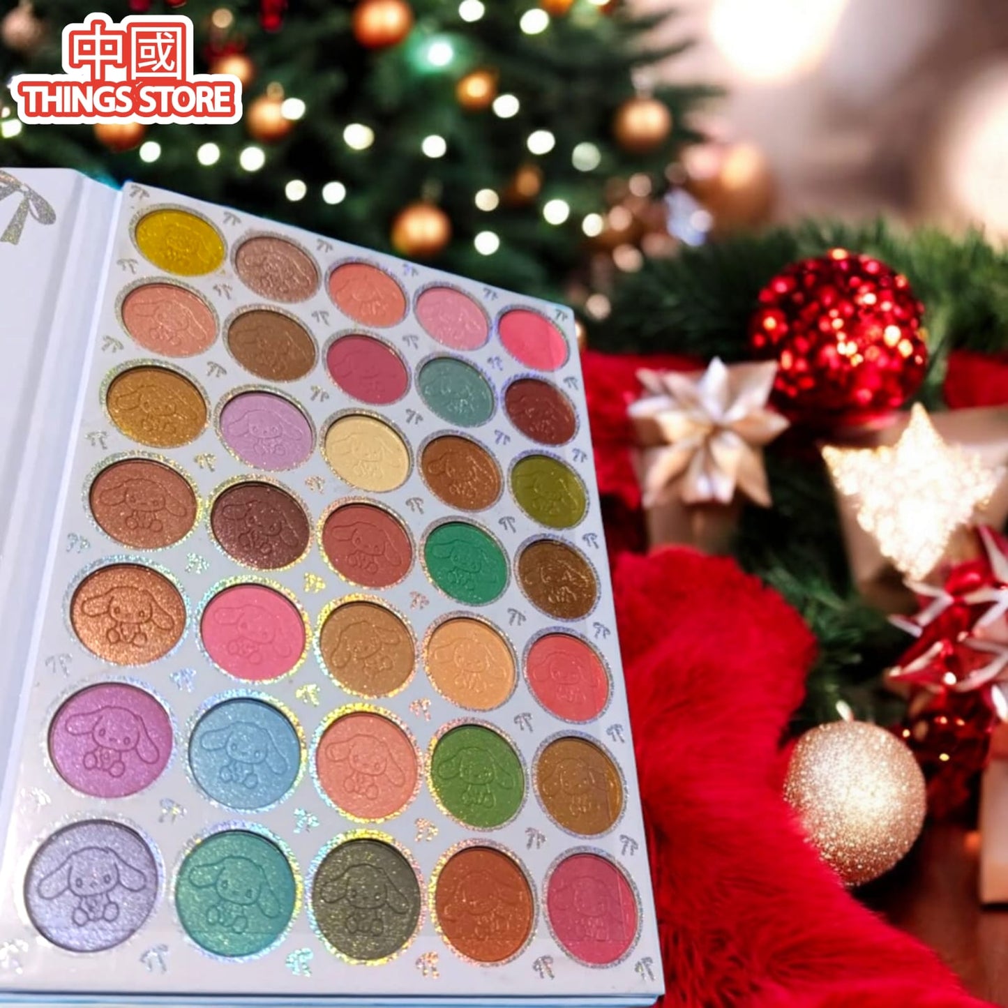 Paleta de sombras My Melody y Cinnamonroll