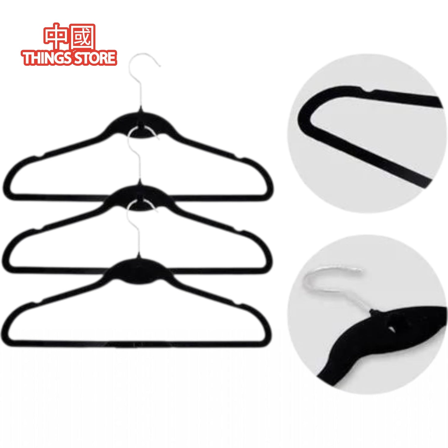 Gancho metálico gamuza 4pz