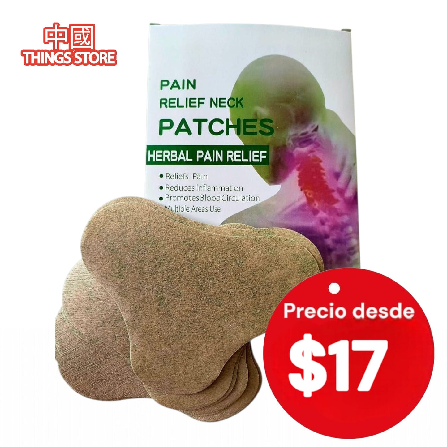 Parche para dolor de espalda