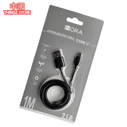 Cable de 1m de USB a tipo C