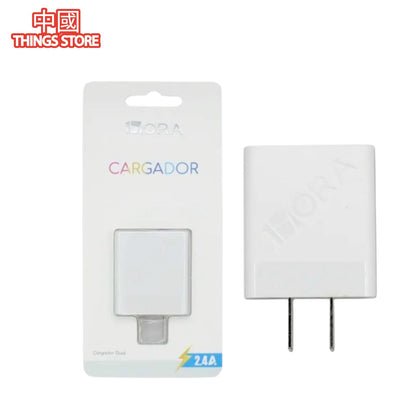 Cubo cargador doble USB
